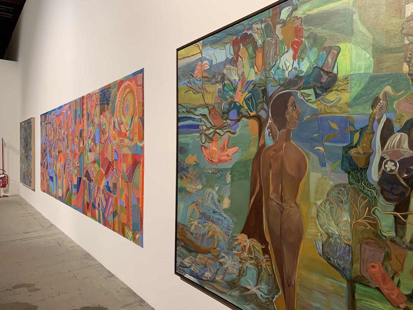 Ficre Ghebreyesus. Installation View of “The Milk of Dreams” at Arsenale. Photo: C&amp;