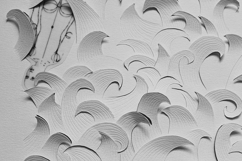 Najah Zarbout: Thanaya: Between Folds and Paths