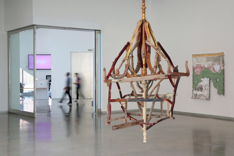 Ibrahim Ahmed, Exhibition view, Institute for Contemporary Art at VCU. Photo by David Hale.