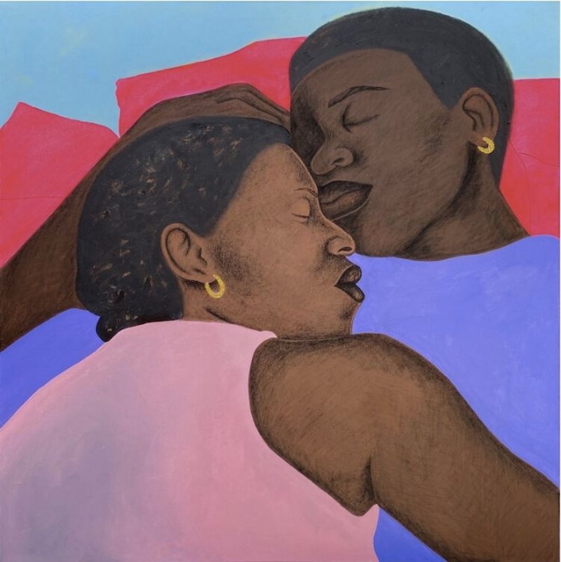 Tiffany Alfonseca, Espero que ya le dijiste a tu madre de nosotras, 2020. Courtesy of the artist.