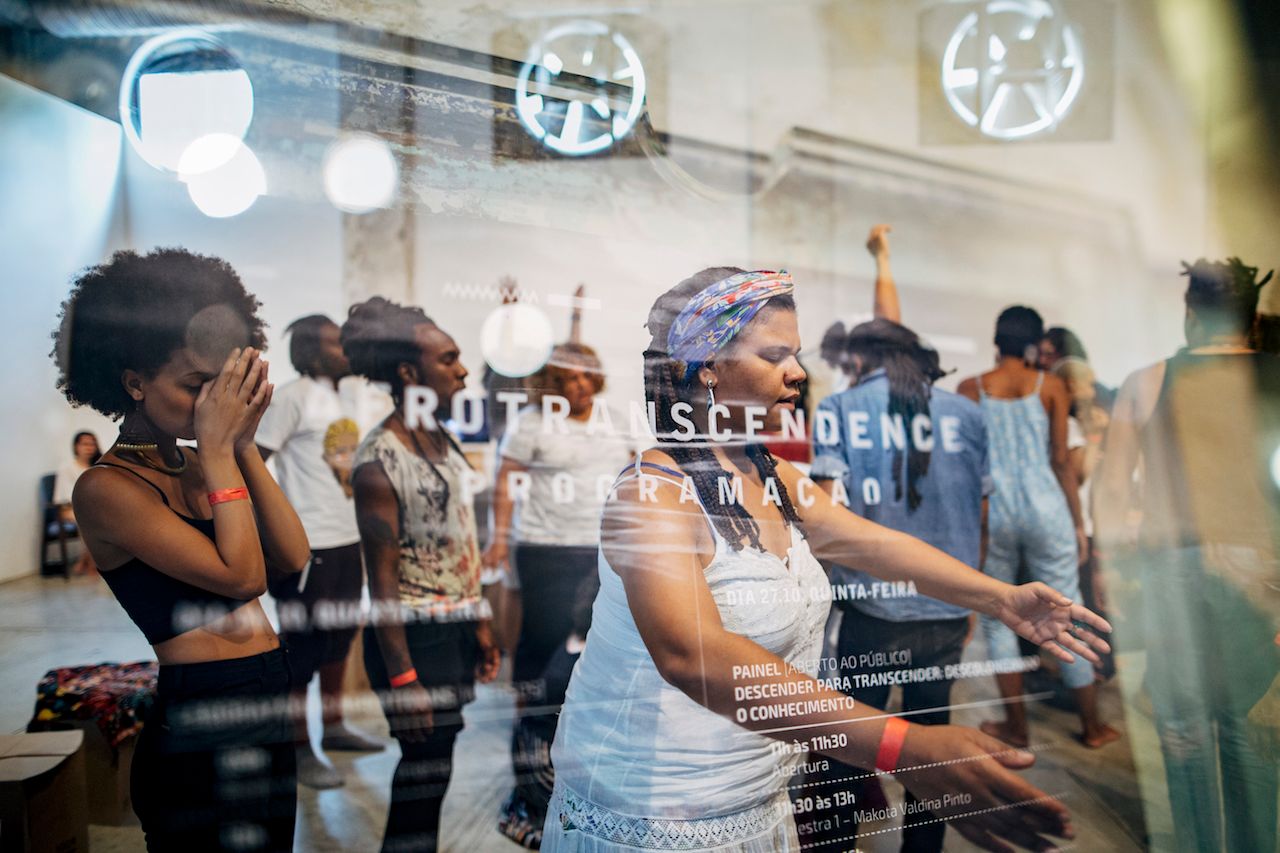 Diane Lima, AfroTranscendence. Foto Felipe Gabriel