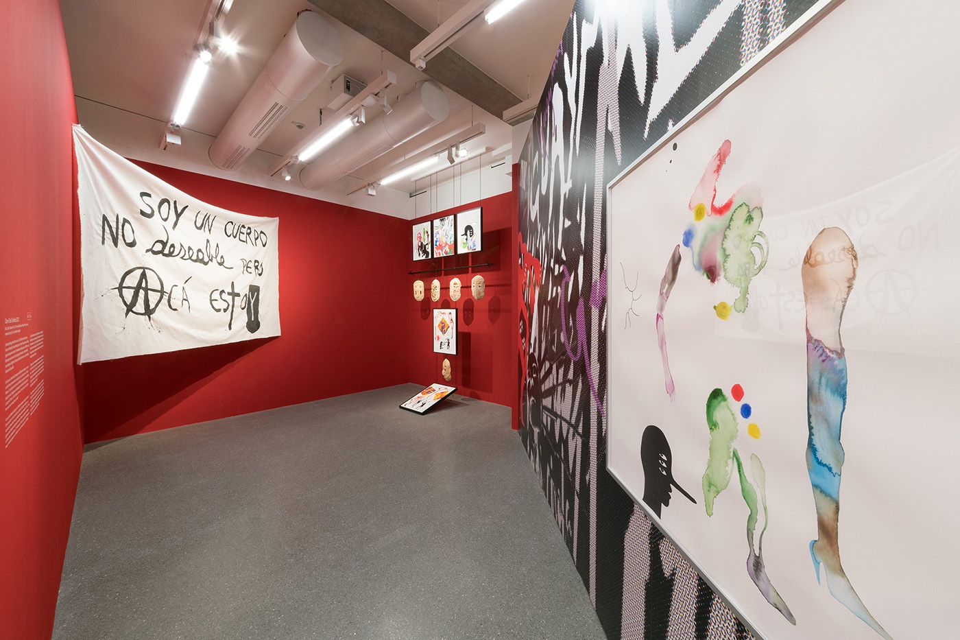 Installation view “La Chola Poblete: Guaymallén”, PalaisPopulaire 2023. © La Chola Poblete Photo: Mathias Schormann