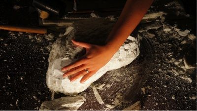 PRESENT TENSE SERIES III: Nathalie Mba Bikoro - Pietà; The Hammer, Mother & Child