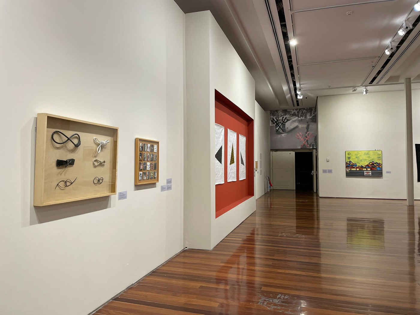 View of the exhibition "Jaime Lauriano – Here is the End of the World", at the Museu de Arte do Rio (MAR), 2023. Photo: Rodrigo Reichert/Press