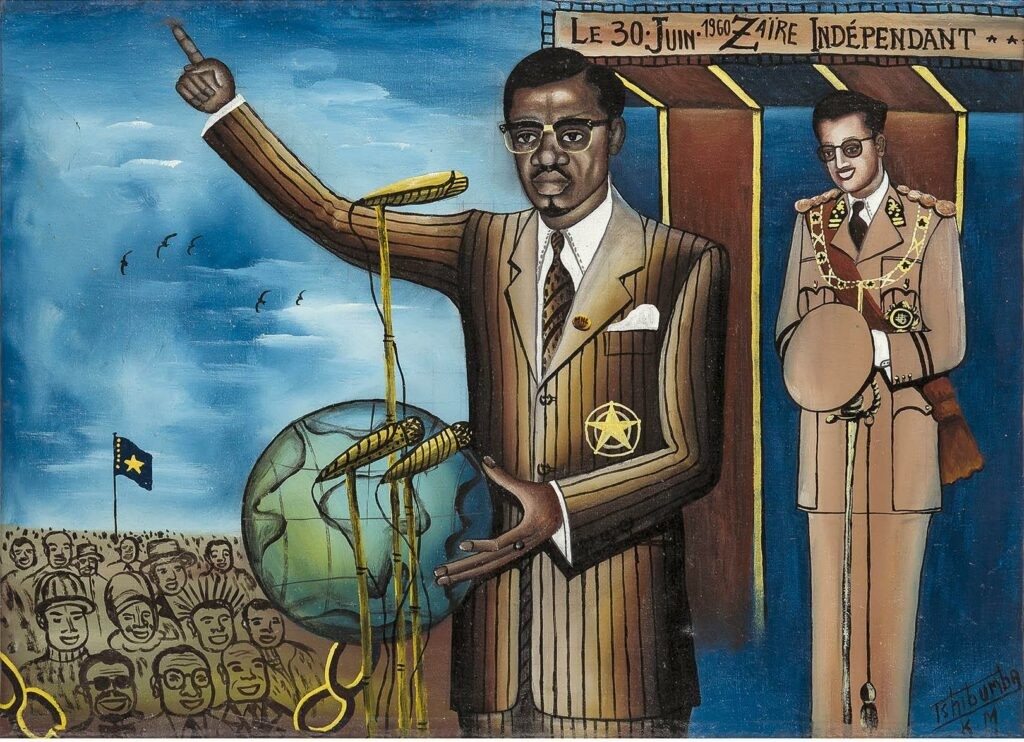 Le 30 juin 1960, Zaïre indépendant - Tshibumba Kanda-Matulu