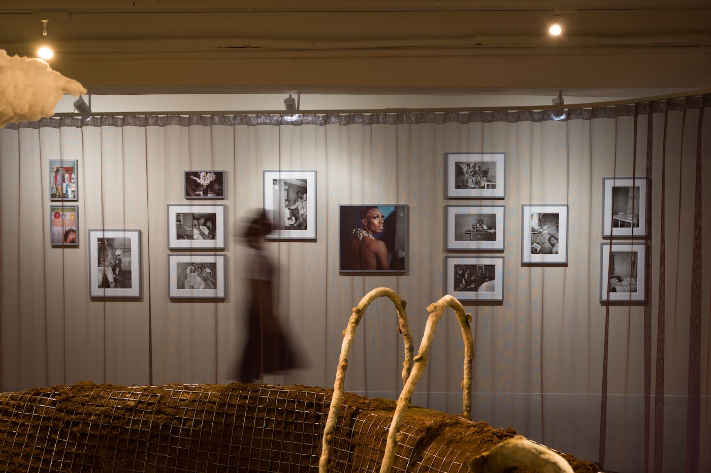 Installation View of “While we are embattled” at Para Site Hong Kong, on view from 2 Oct – 20 Nov 2022. Photo: by Felix Wong