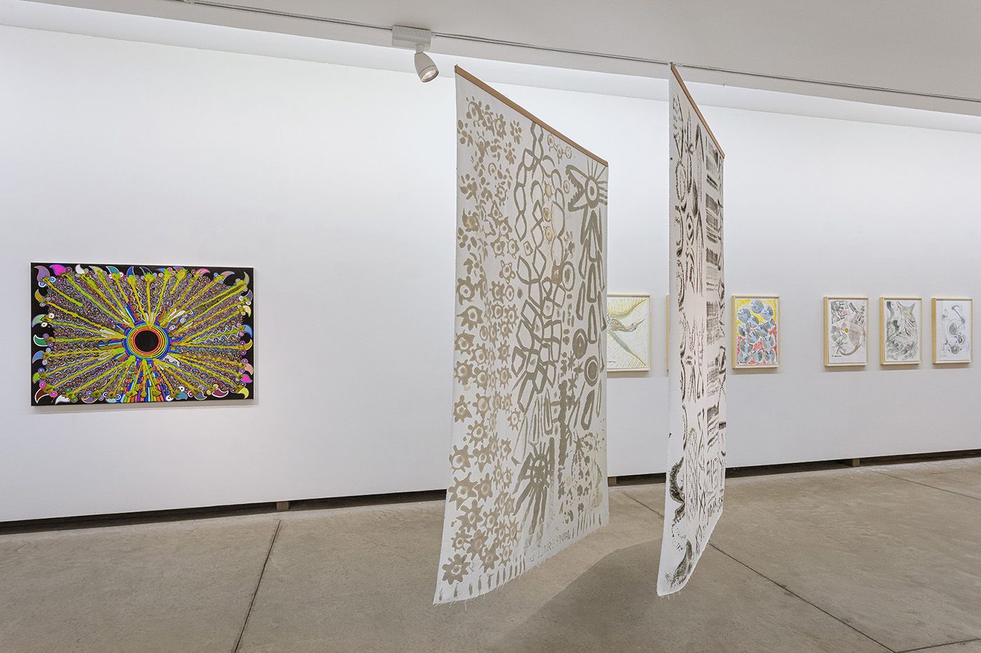 View of the exhibition "Raku," Presentation: Ruku - Jaider Esbell. Photo: Filipe Berndt / Millan Gallery