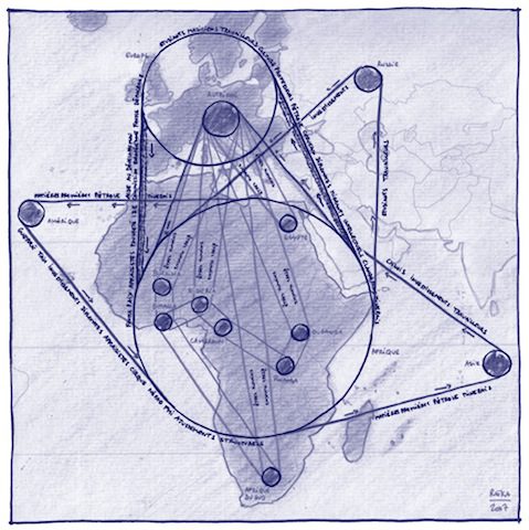 Behind Every Map, There is a Person - Contemporary And