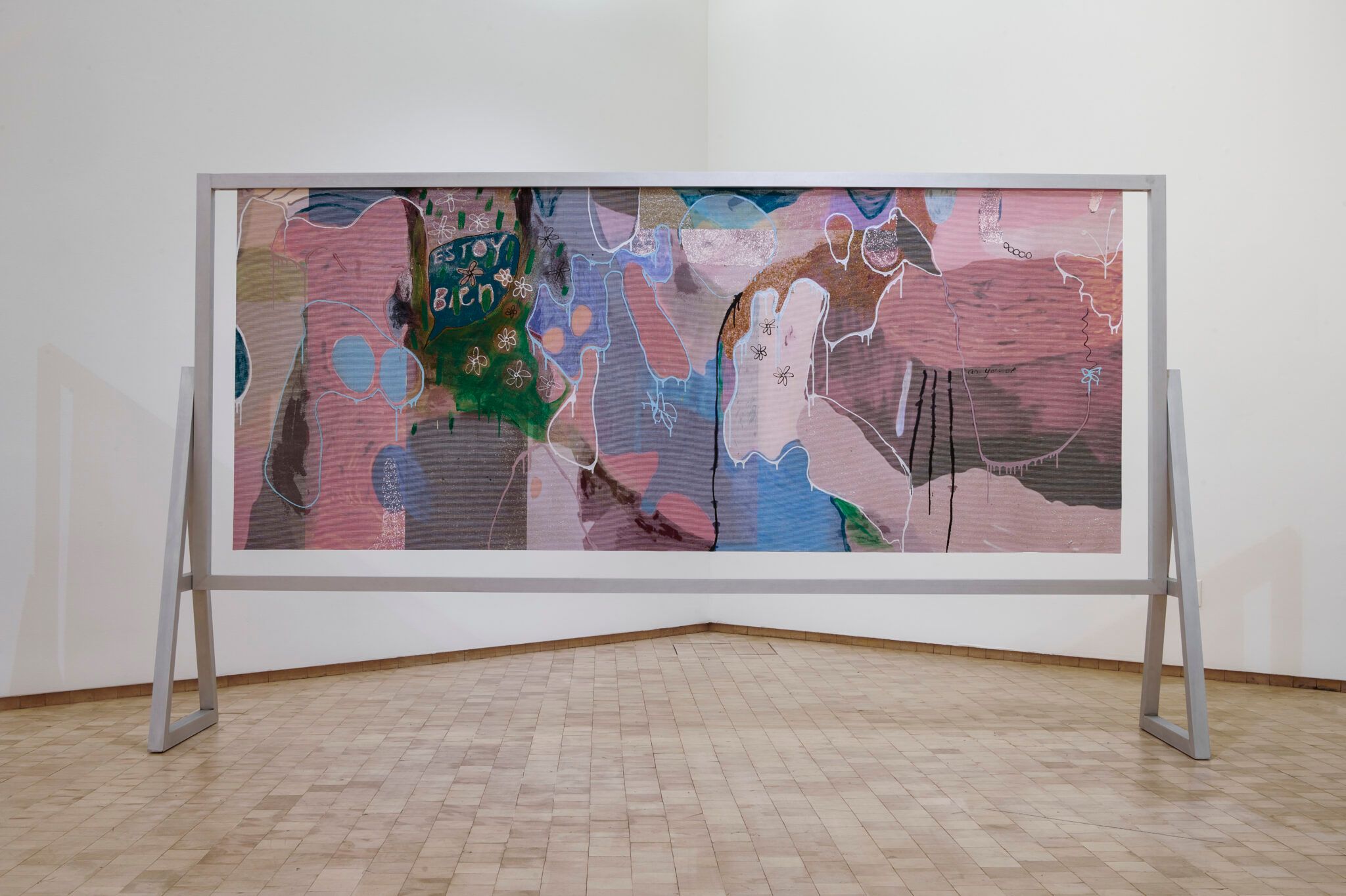 Candida Alvarez: Circle, Point, Hoop