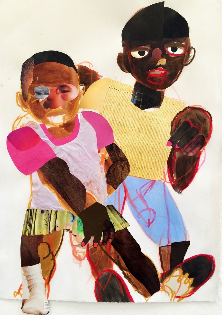 Clotilde Jiménez, N.W.A. (Niggaz Wit Attitude), 2016. Courtesy of the artist and Mariane Ibrahim Gallery.