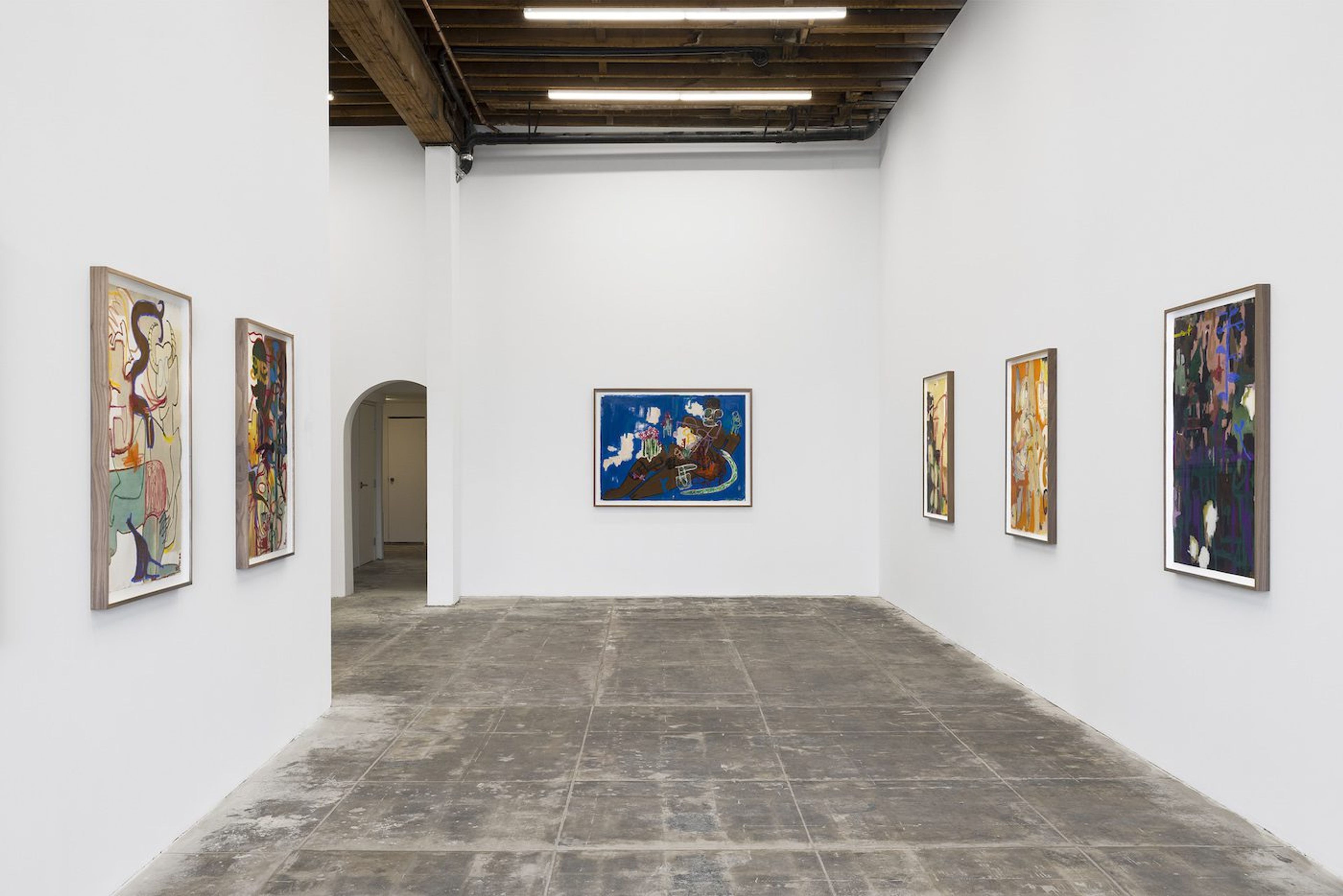 Installation View of "Velma Rosai: The Ways of My Serpent Mother Are Strange", January 7 — February 4, 2023 at Sarah Brook Gallery.