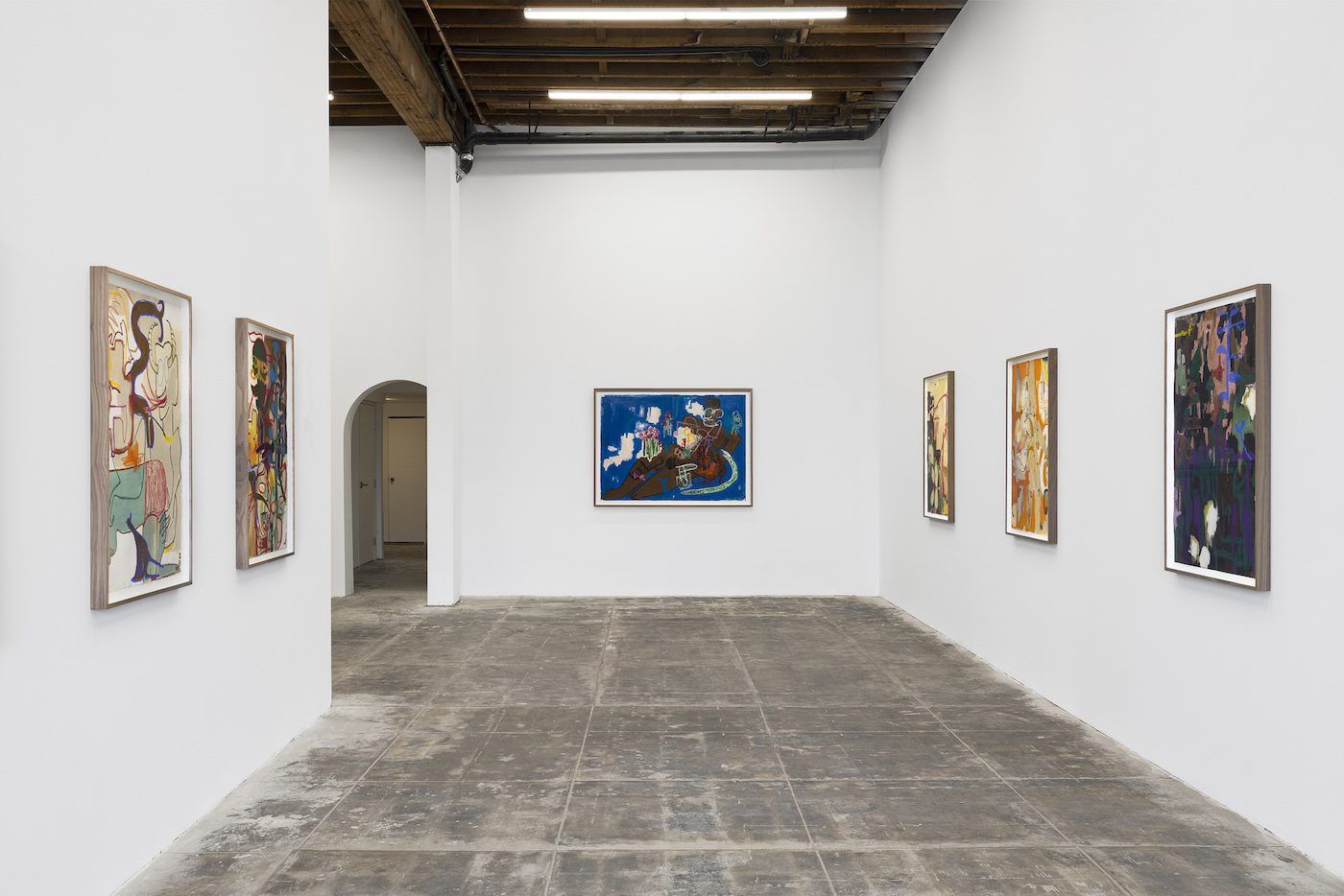 Installation View of "Velma Rosai: The Ways of My Serpent Mother Are Strange", January 7 — February 4, 2023 at Sarah Brook Gallery.