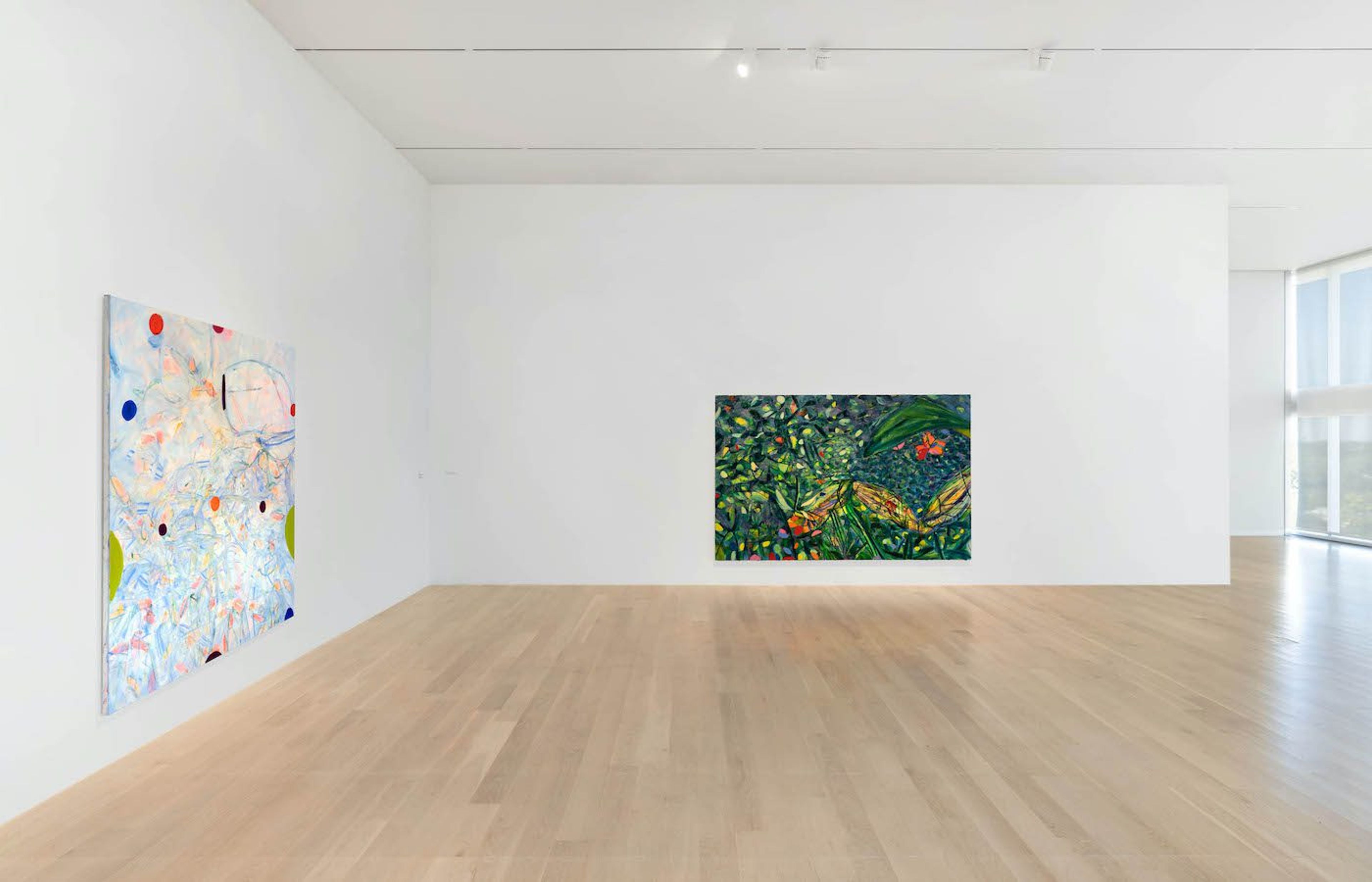 Installation view: “Jadé Fadojutimi: Yet, Another Pathetic Fallacy” at ICA Miami. Photo: Zachary Balber.