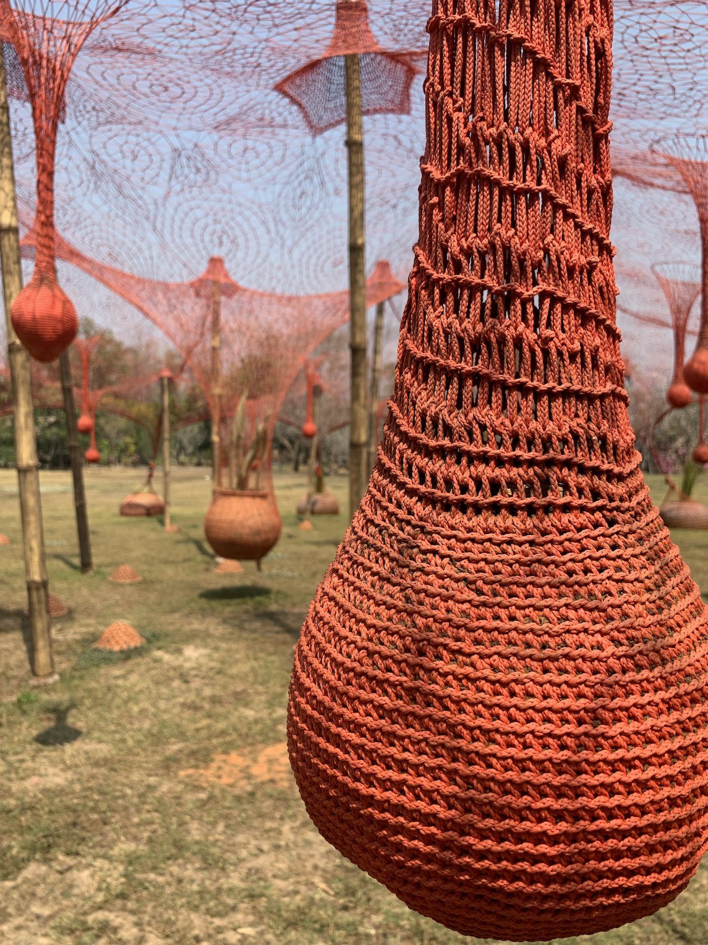 Ernesto Neto, Chantdance, 2023. Photo: C&