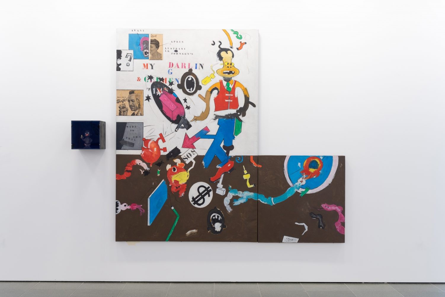 Hervé Télémaque: A Hopscotch of the Mind (Installation view, 7 October 2021 – 30 January 2022), My Darling Clementine, Photo: Hugo Glendinning