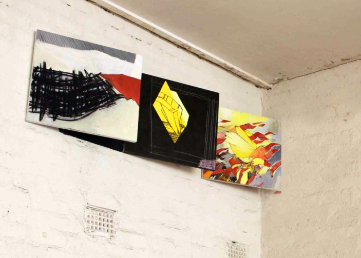 At present - A series of paintings by Dorothee Kreutzfeldt