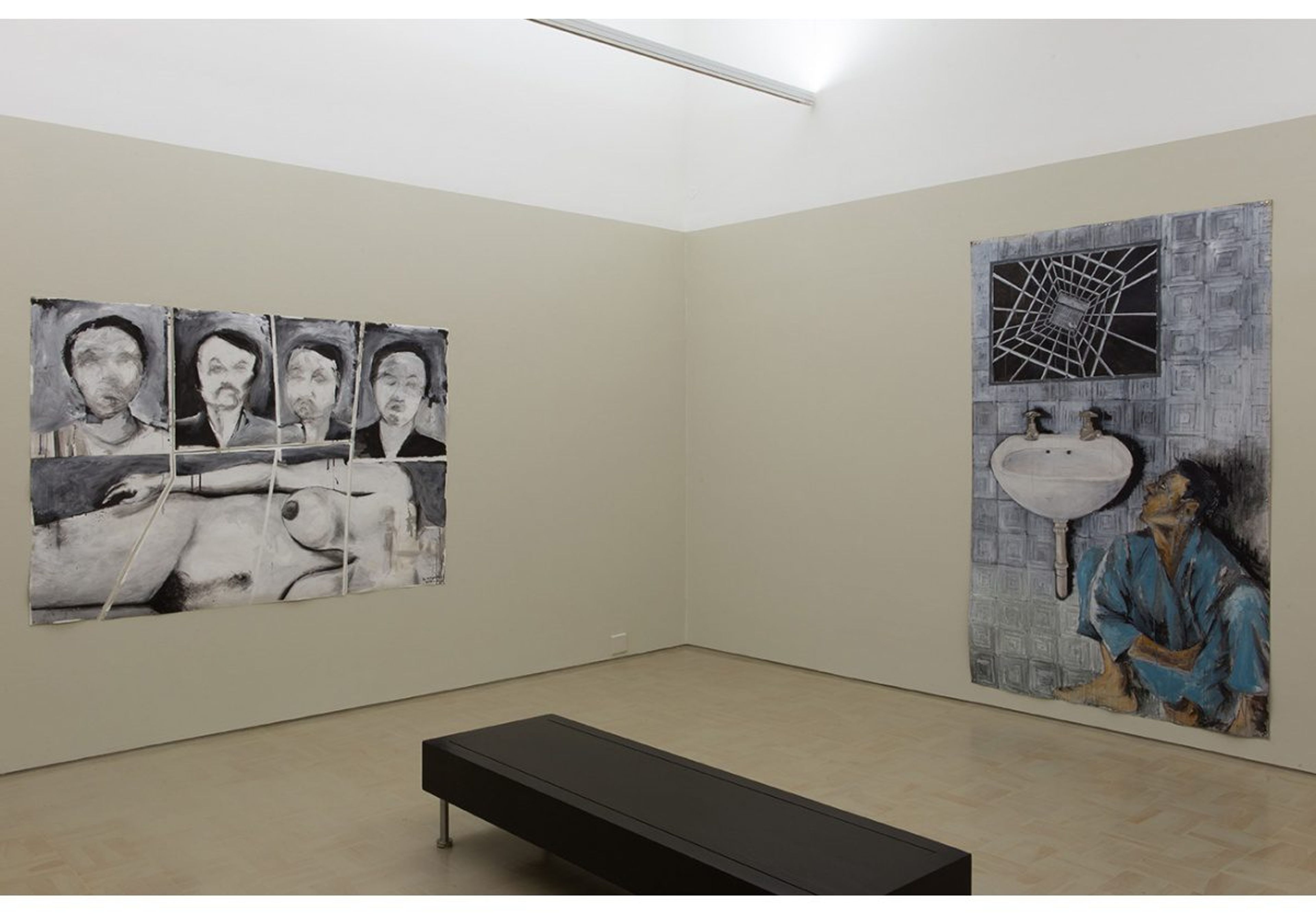 The Quiet Violence of Dreams 2016 Installation view of Unathi Sigenu's The Beautiful Darkness, Stevenson, Cape Town. Courtesy of Stevenson