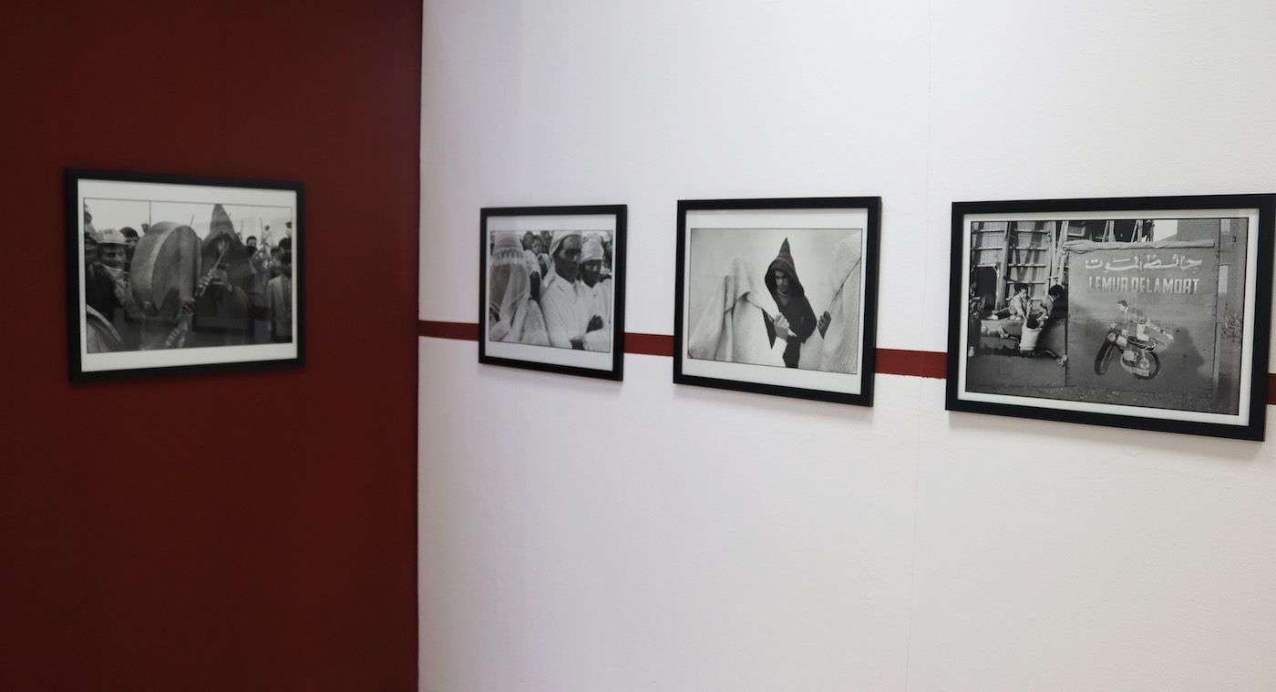 Installation shot at the District Museum. Erfoud, Maro 1983 and other works by Daoud Aoulad-Syad. Photo by Annie-Marie Akussah