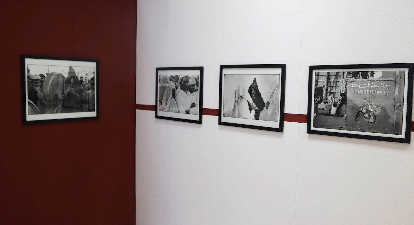 Installation shot at the District Museum. Erfoud, Maro 1983 and other works by Daoud Aoulad-Syad. Photo by Annie-Marie Akussah