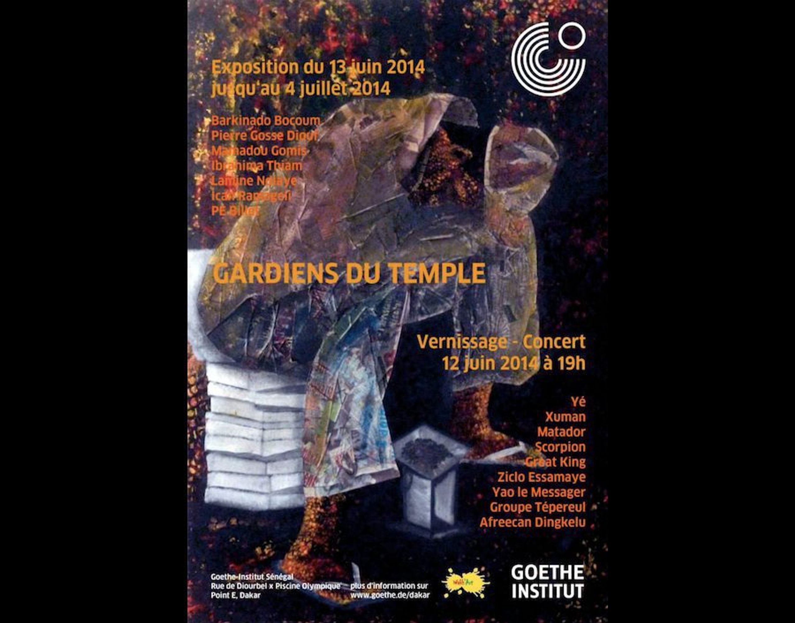 Gardiens du temple avec Mamadou Gomis,Barkinado Bocoum, Ibrahima Thiam et d’autres artistes