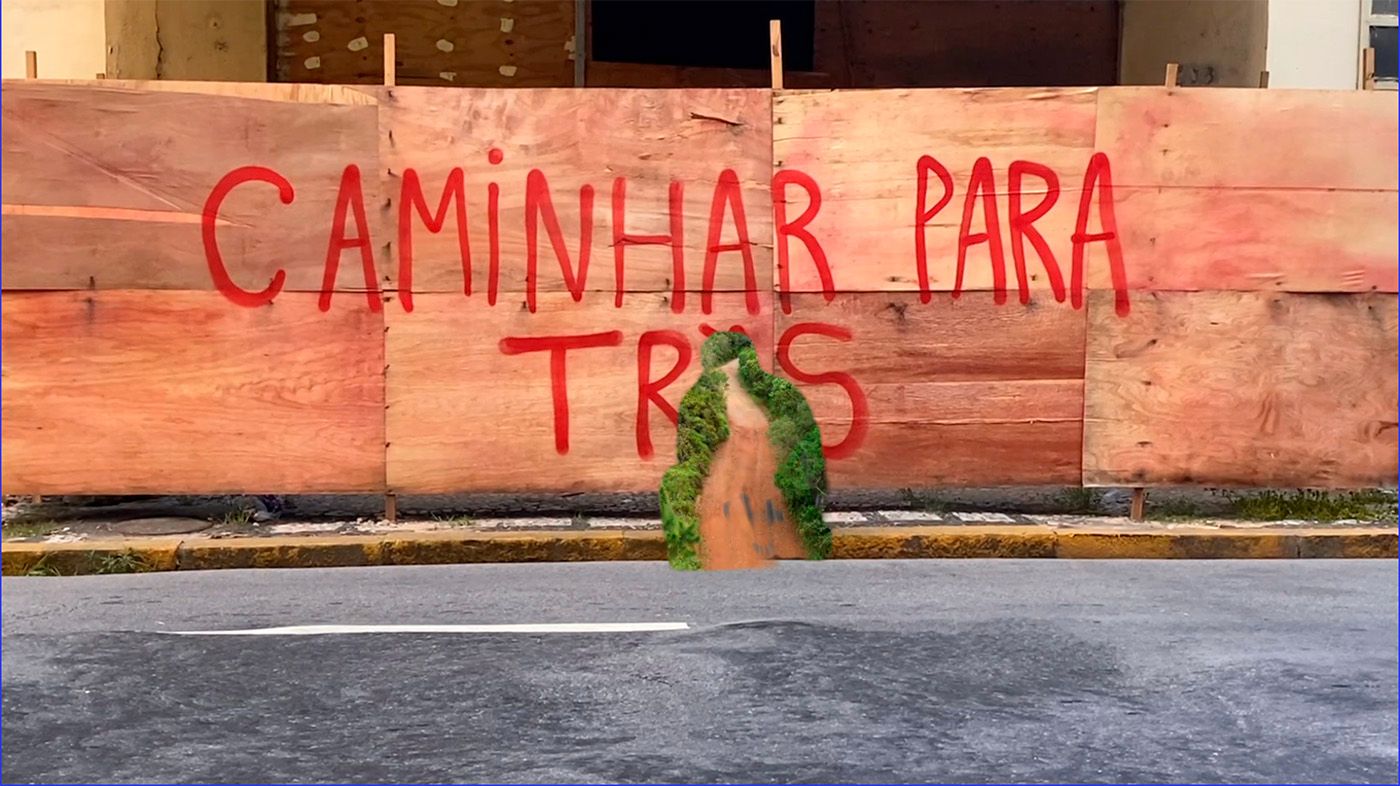 Caminhar para trás, 2022 - biarritzzz + ABRÒS.