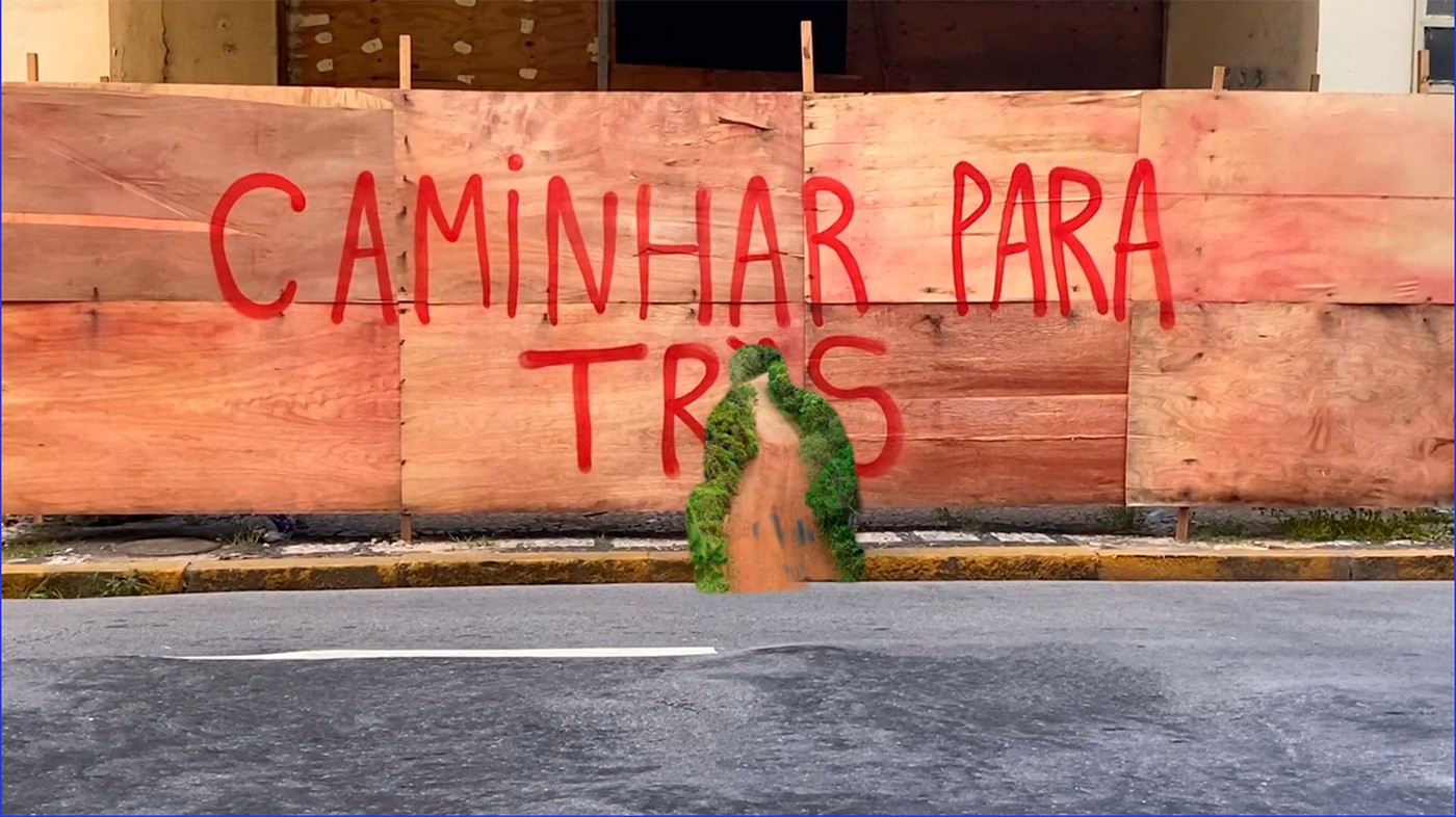 Caminhar para trás, 2022 - biarritzzz + ABRÒS.