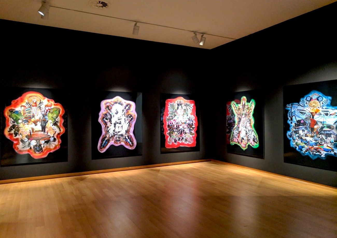 Installation view of Spirits of the Soil, Raquel van Haver, Stedelijk Museum, Amsterdam, 2018