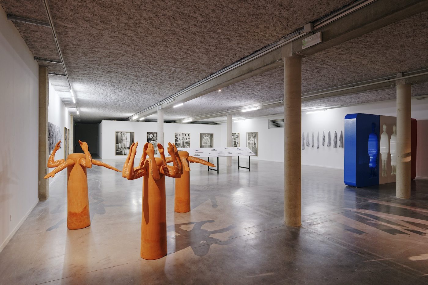 Installation view “Distance ardente”, 2020. Photo Aurélien Mole.