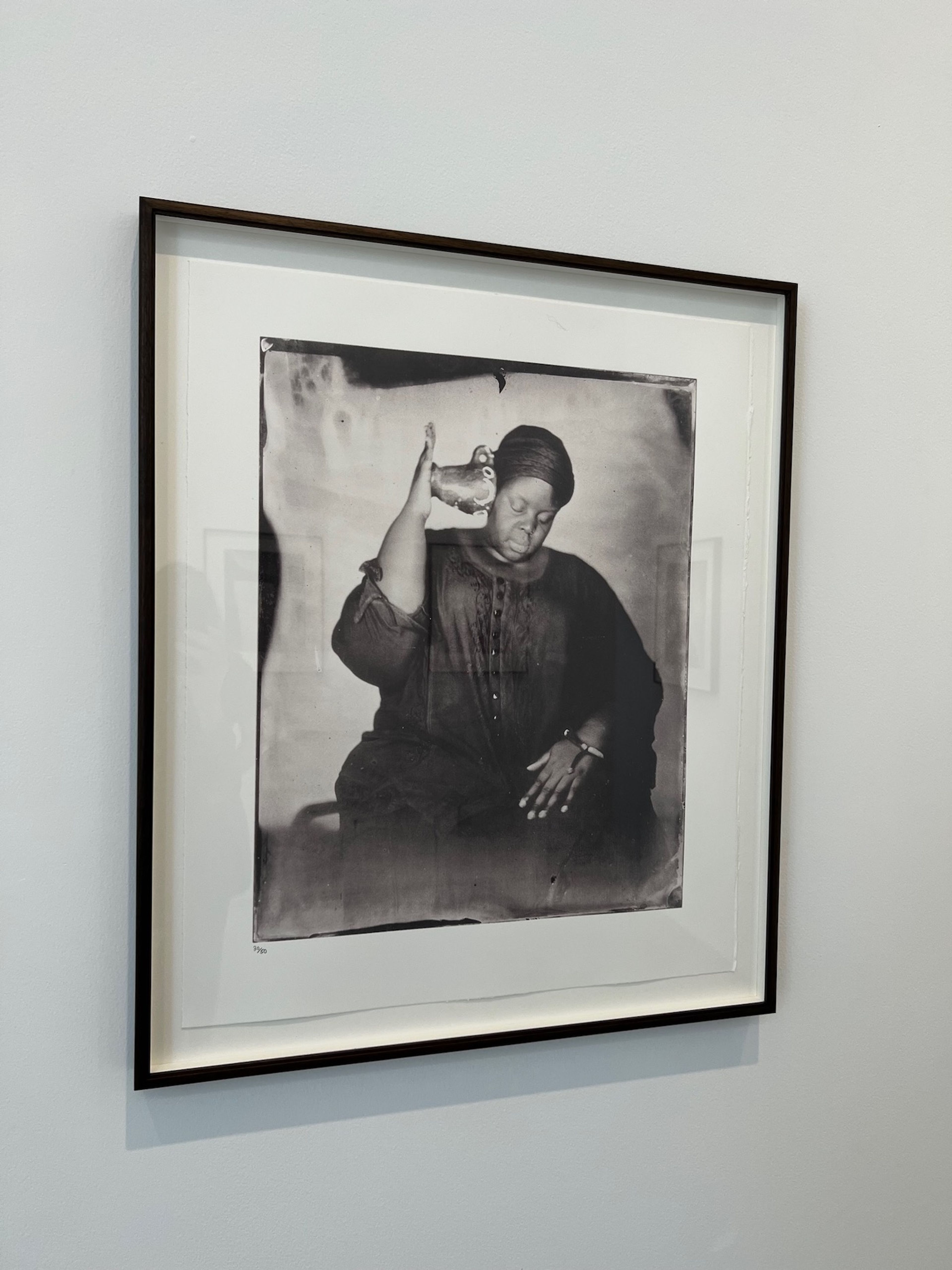Khadija Saye, from the series “In this space we breathe”, 2017-18. Installation view at Sharjah Biennial 15. Photo: C&amp;.