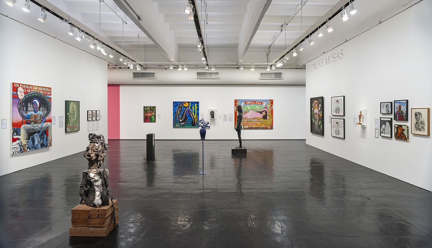 View of the exhibition “LGBTQIA+ Stories”, presented at MASP, 2024/2025. Photo: Eduardo Ortega