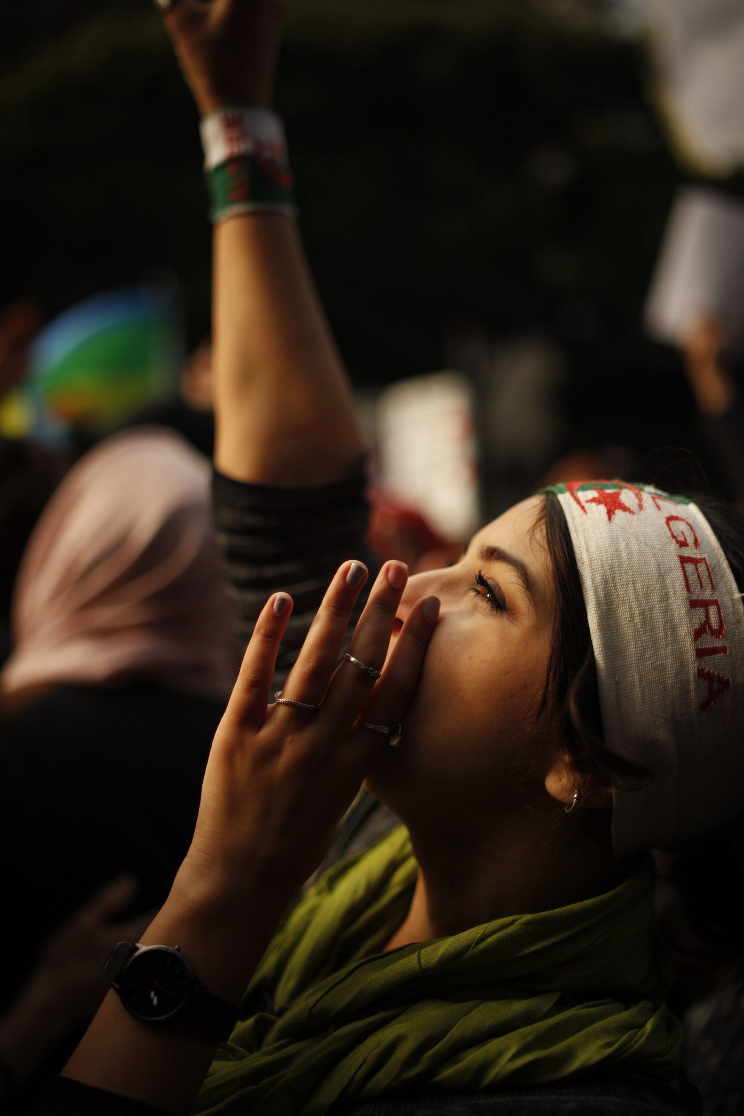 Leïla Saadna, Lina Taright, 21 février 2020, Alger. Courtesy the artist.