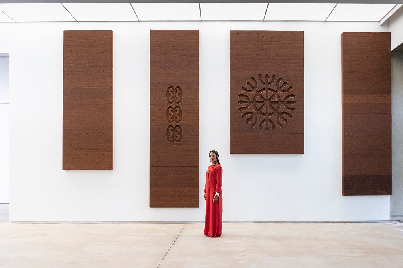 Detail of Monica Ventura, A noite suspensa ou o que posso aprender com o silêncio, 2023. Photo: Ícaro Moreno