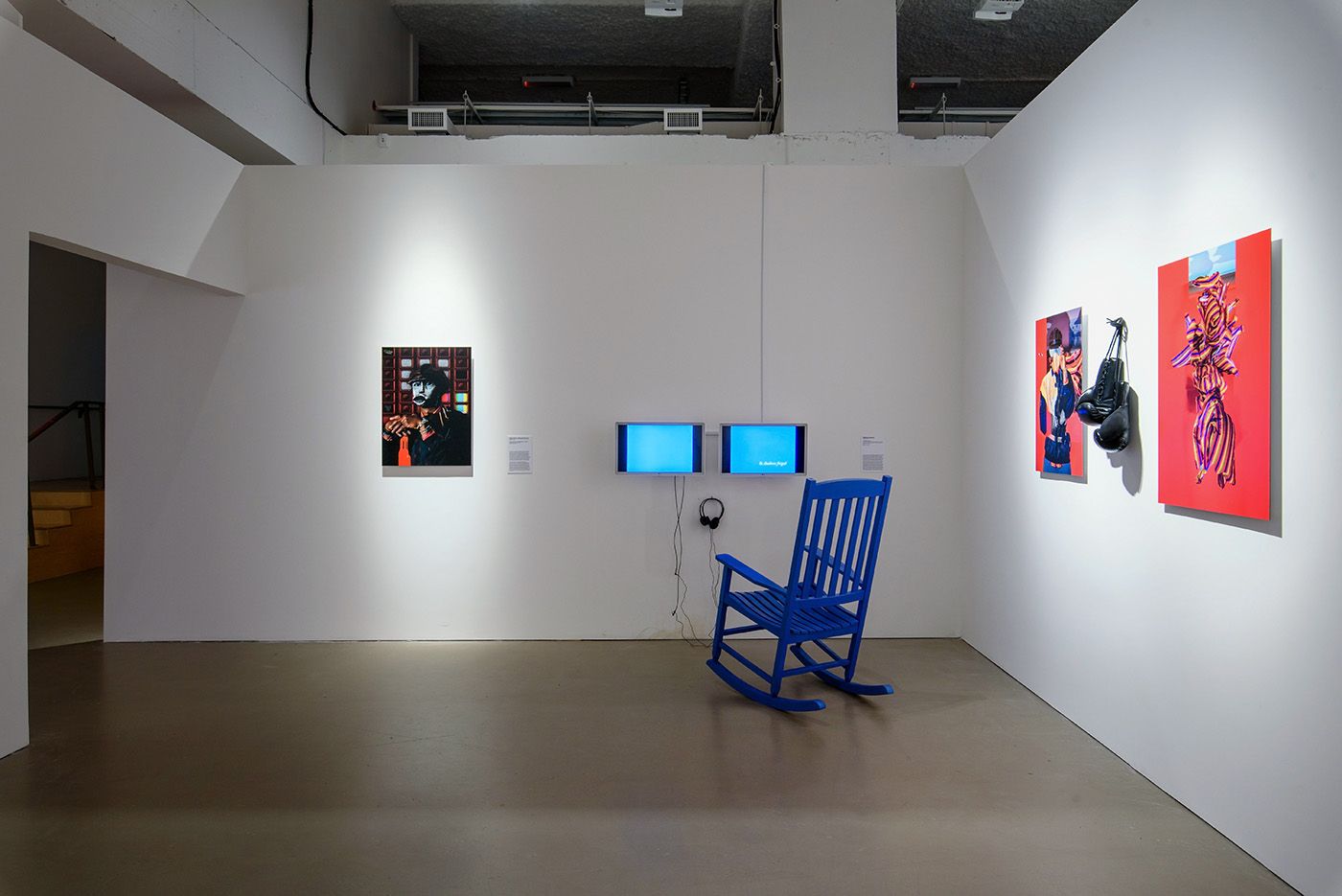 View of the exhibition States of Becoming at The Africa Center. Photo: Anita Ng/The Africa Center, 2022