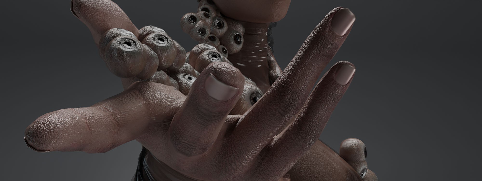 VIGILANTE EXTENDED, 2022. Audiovisual Installation: Digital animated short film + digital printing on wallpaper; Brazil; 1920x1080; 5 minutes 40 seconds, Color; Stereo Sound