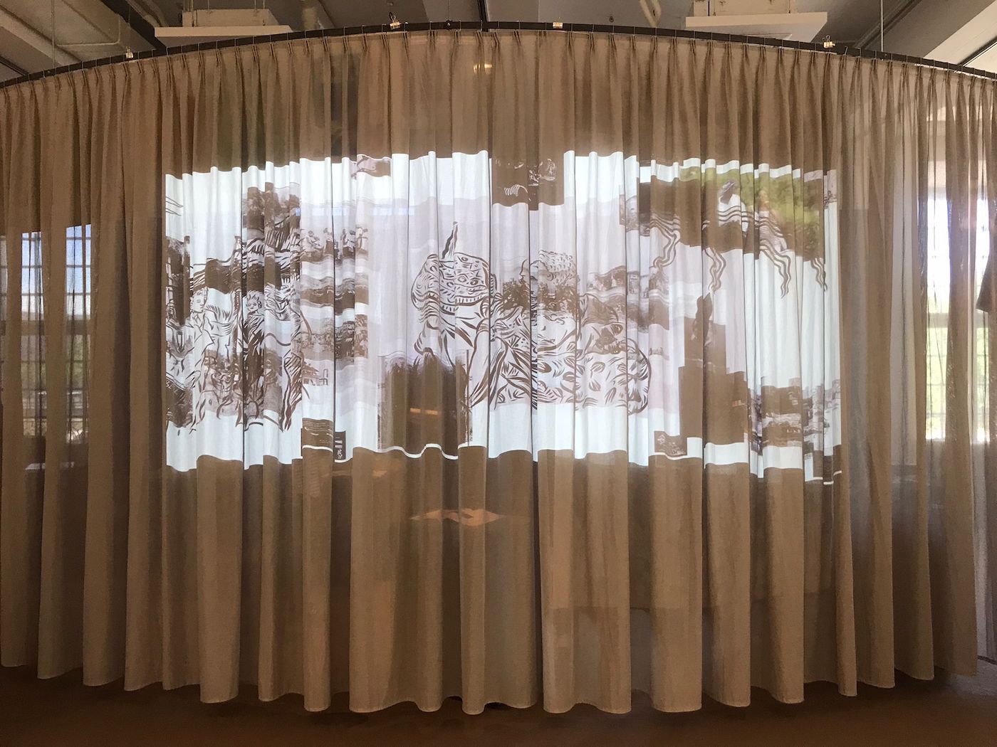 Another Roadmap School Africa Cluster. Installation view at documenta fifteen, Kassel. Photo: C&