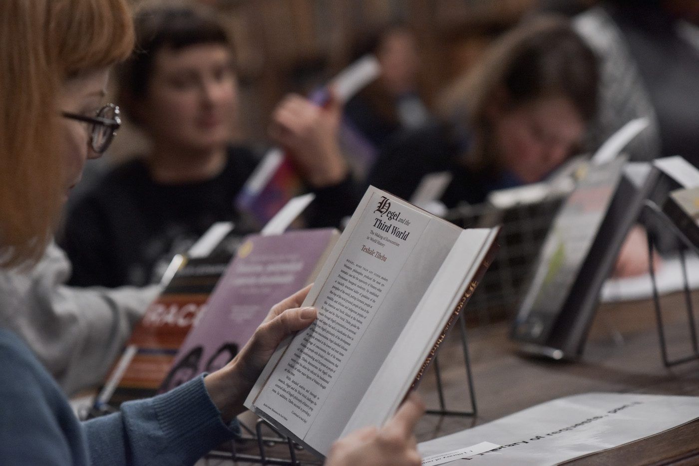 Belinda Kazeem-Kamiński, Library of Requests, 2016 -ongoing. Photo: Joanna Pianka. © Belinda Kazeem-Kamiński