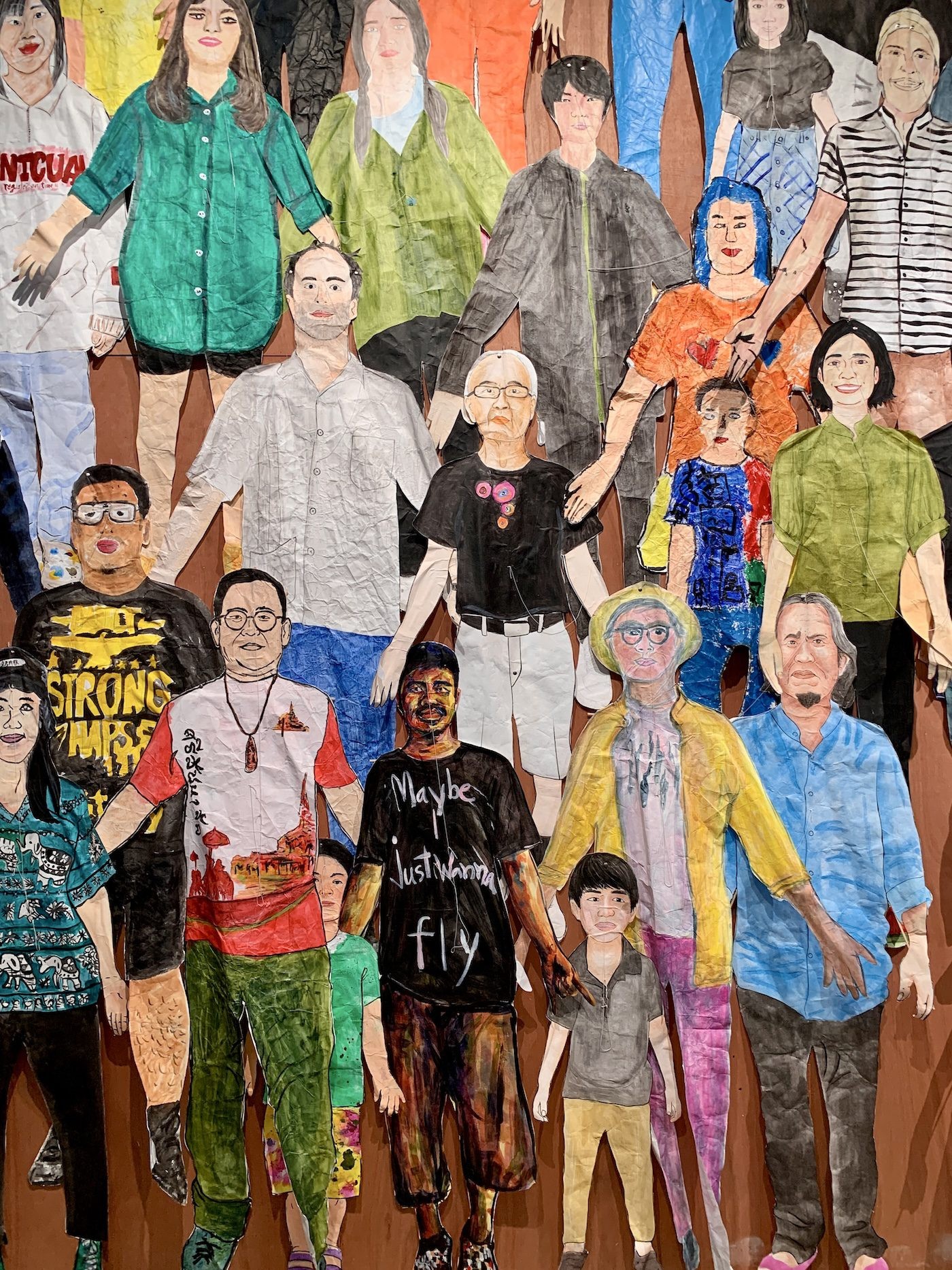 Shimabuku, Flying People, 2023. Photo: C&