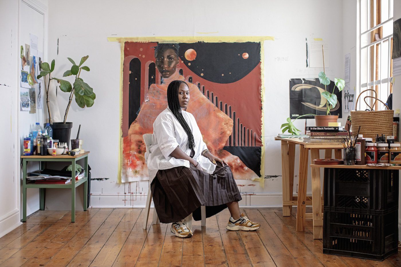 Portrait of Manyaku Mashilo, 2023. Credit: Hayden Phipps & Southern Guild Archives. Courtesy of the artist.