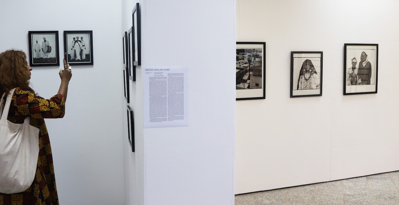 Installation shot at House of African Photography, works by Daoud Aoulad-Syad. Photo by Annie-Marie Akussah