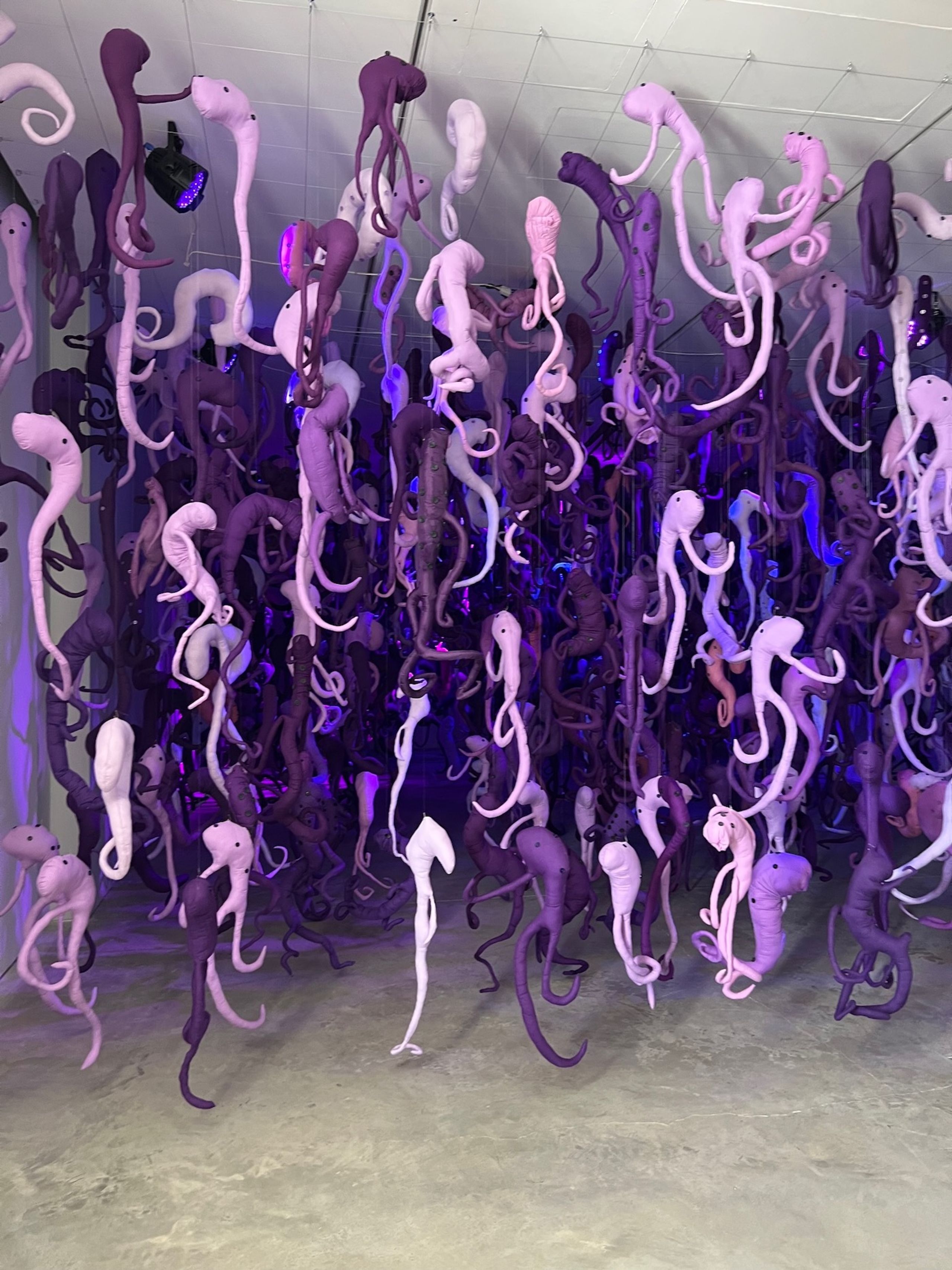 Mary Sibande, A Reverse Retrogress: Scene 1 (Detail), 2013. Installation view at Sharjah Biennial 15. Photo: C&.