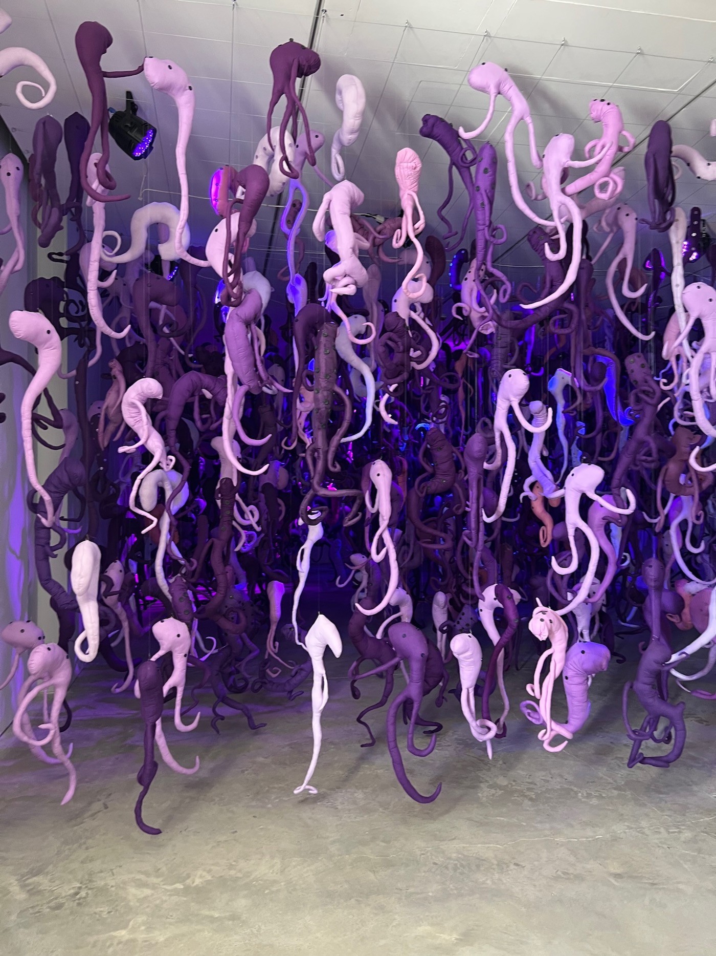 Mary Sibande, A Reverse Retrogress: Scene 1 (Detail), 2013. Installation view at Sharjah Biennial 15. Photo: C&.