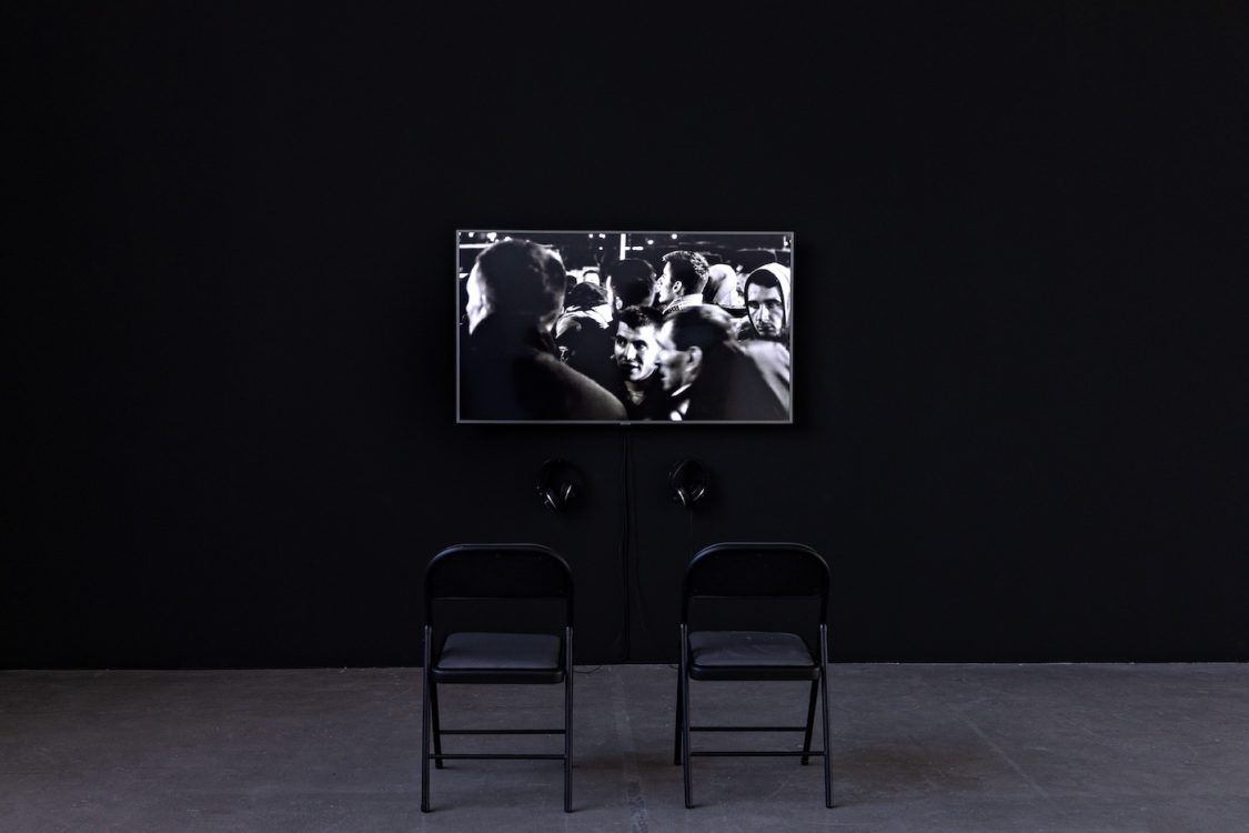 Not Fully Human, Not Human at All, Ibro Hasanović, installation view, Kunstverein in Hamburg, 2020, Photo: Fred Dott