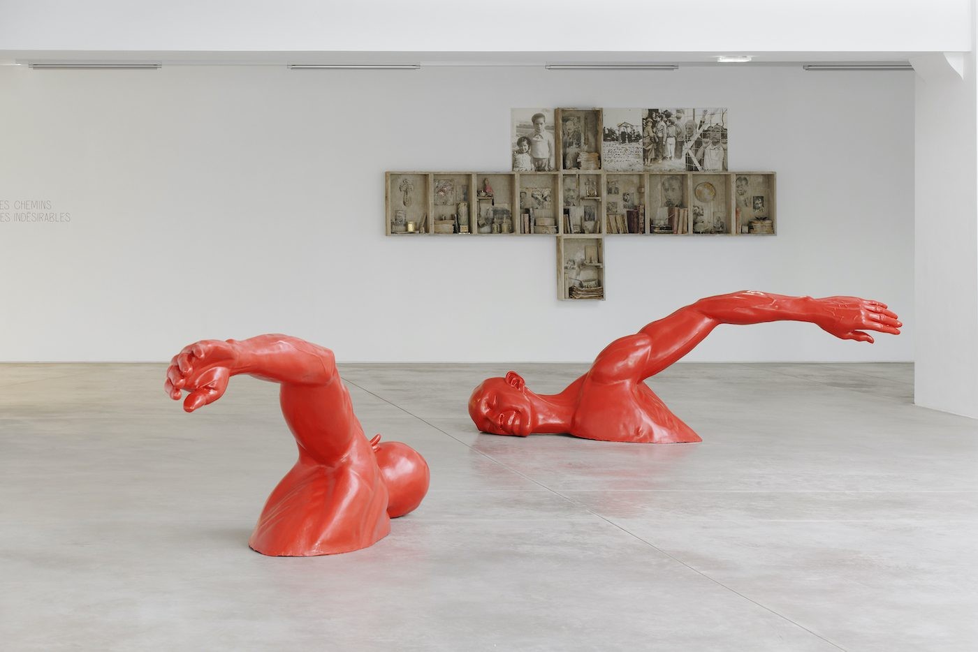 Installation view “Distance ardente”, 2020. Photo Aurélien Mole.