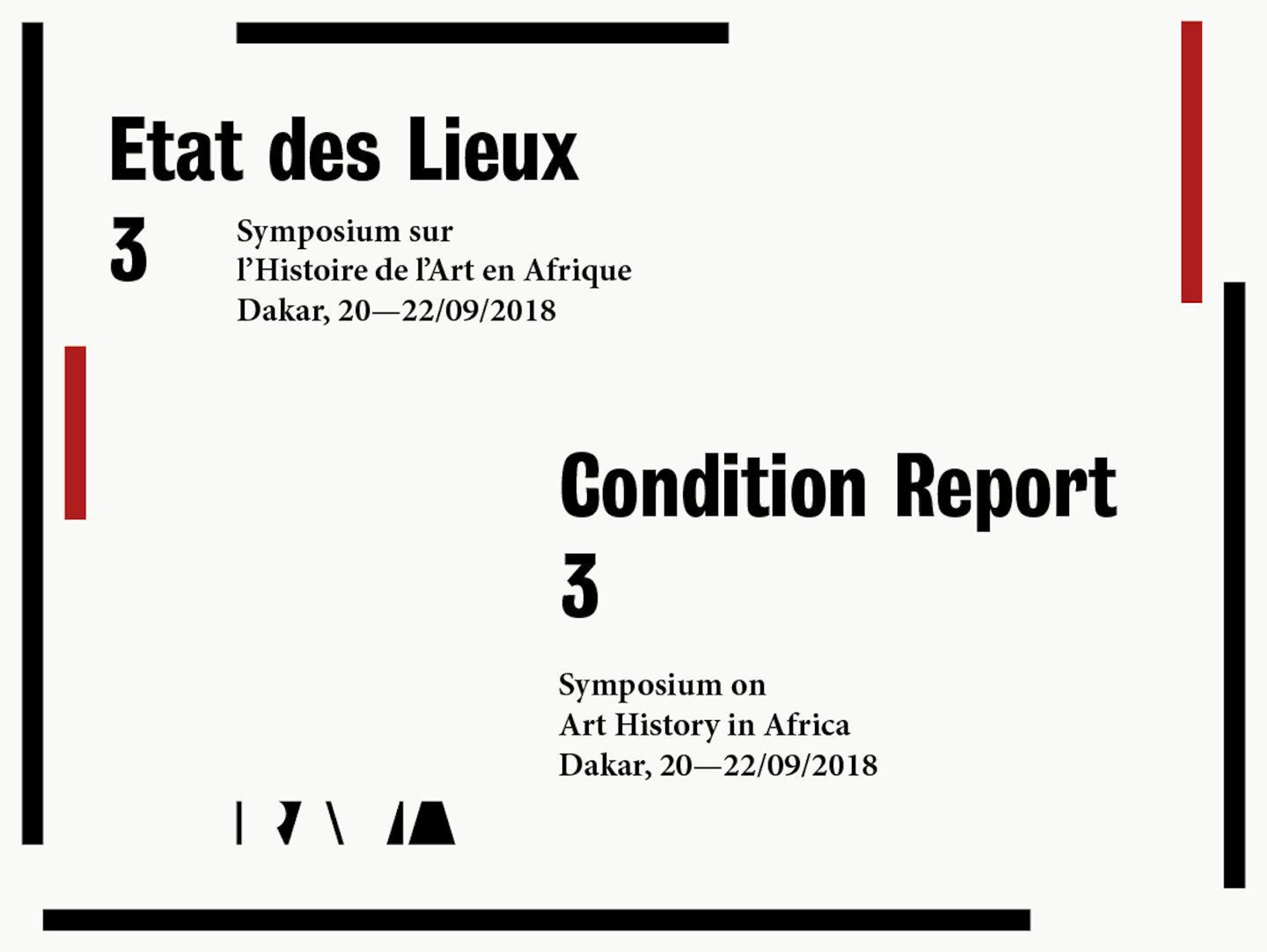Condition Report 3 on Art History in Africa