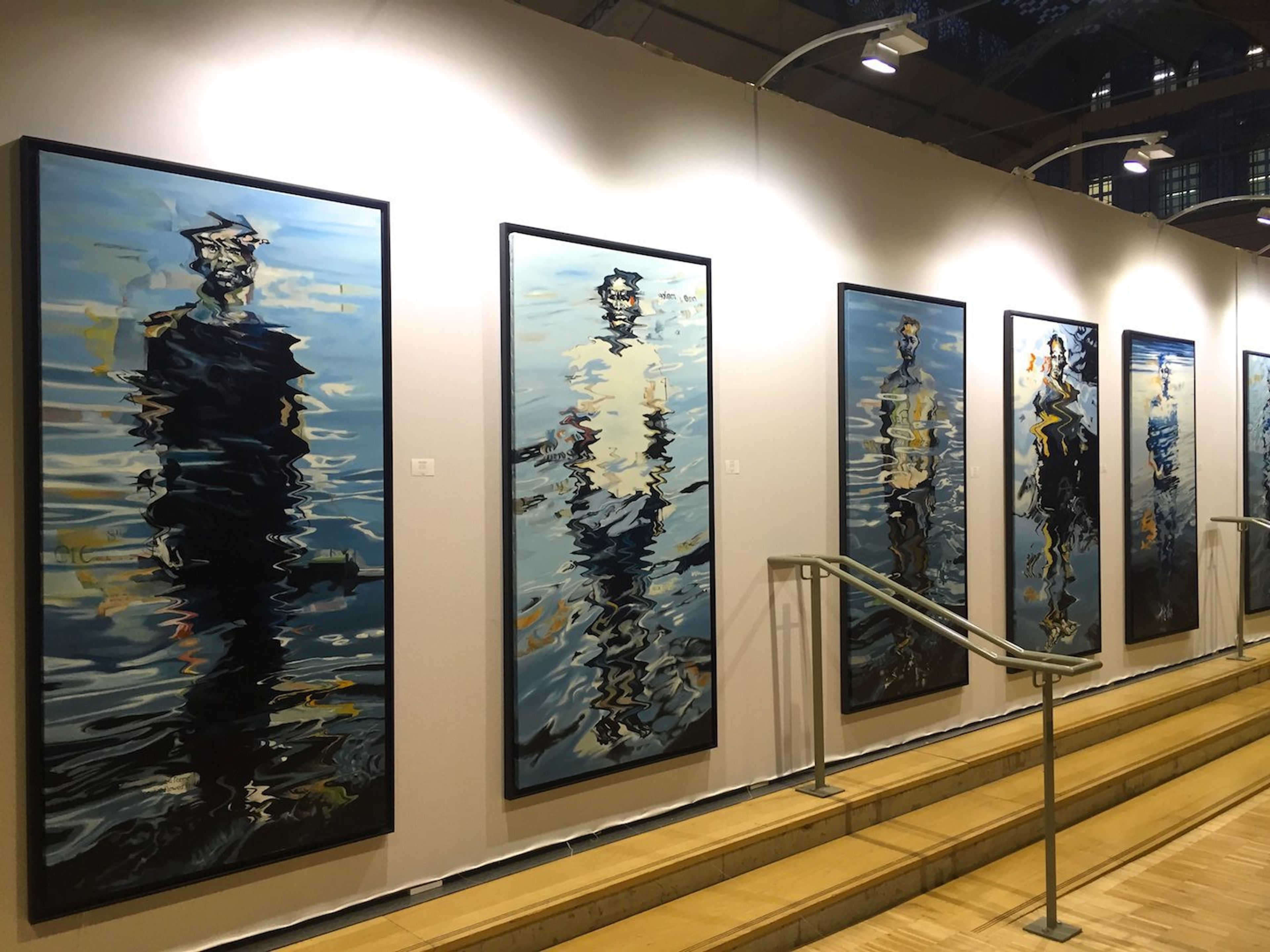 Bruce Clark, Installation view. ARTCO Art Gallery. Photo: Camilla Péus