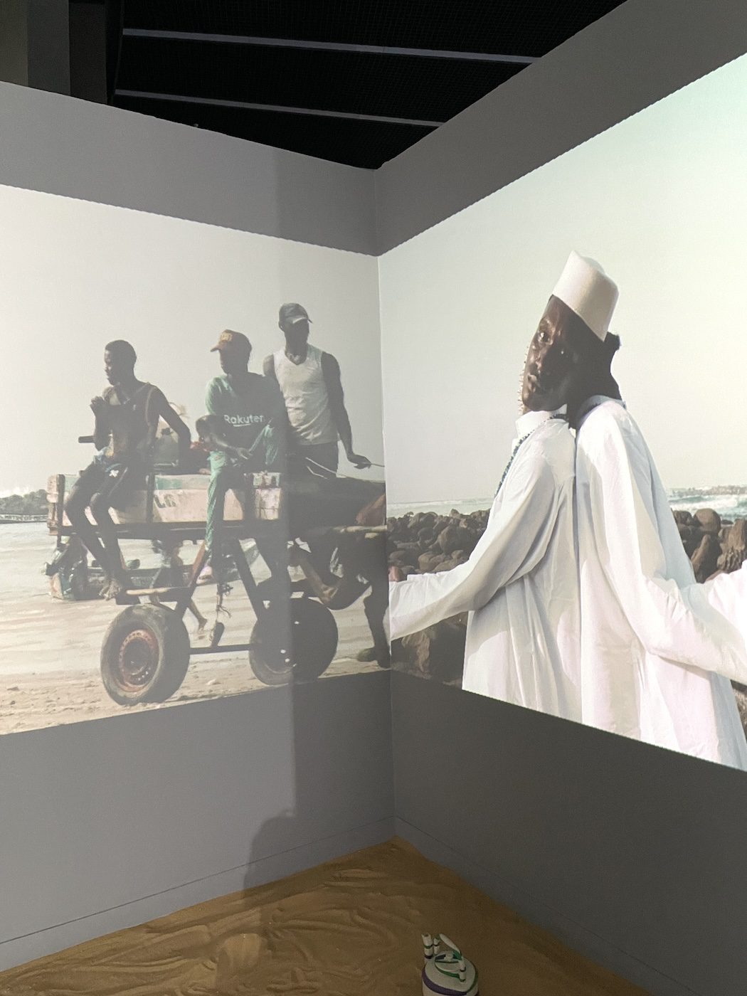 Chelsea Odufu, Moved by Spirit, Musée des Civilisations Noires, Pavilion of United States of America. Installation View of 15th Dakar Biennale. Photo: Khady | Senegalese Twisted.
