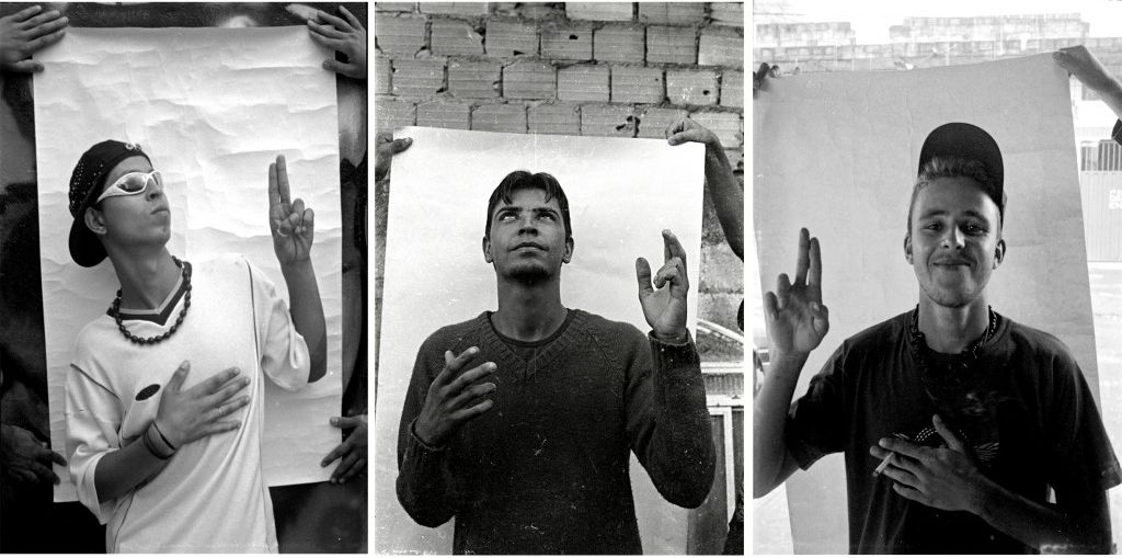 “Bom Jesus” (Good Jesus) Series - "Junim", "Adilson", "Wilsin," 2010, P&amp;B photographic paper, 60 x 50 cm. Photo: Courtesy of the artist