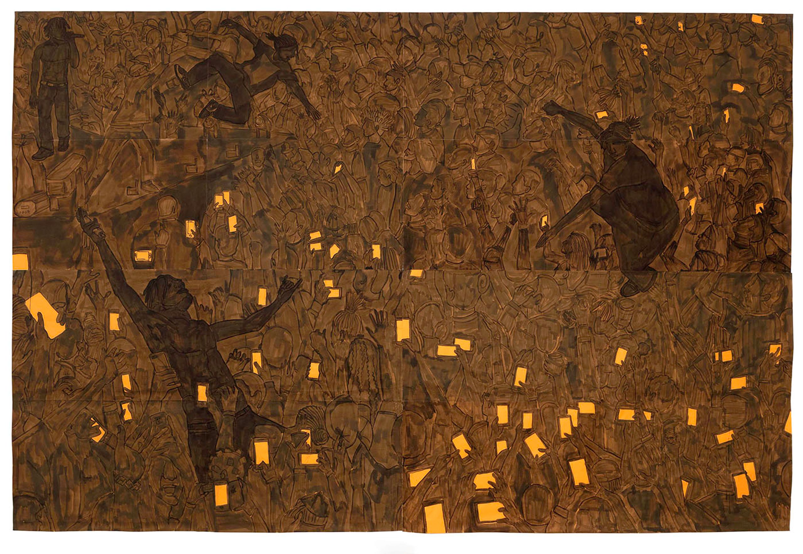 I Saw Things I Imagined, 2020. Photo: Courtesy of the David Zwirner Gallery