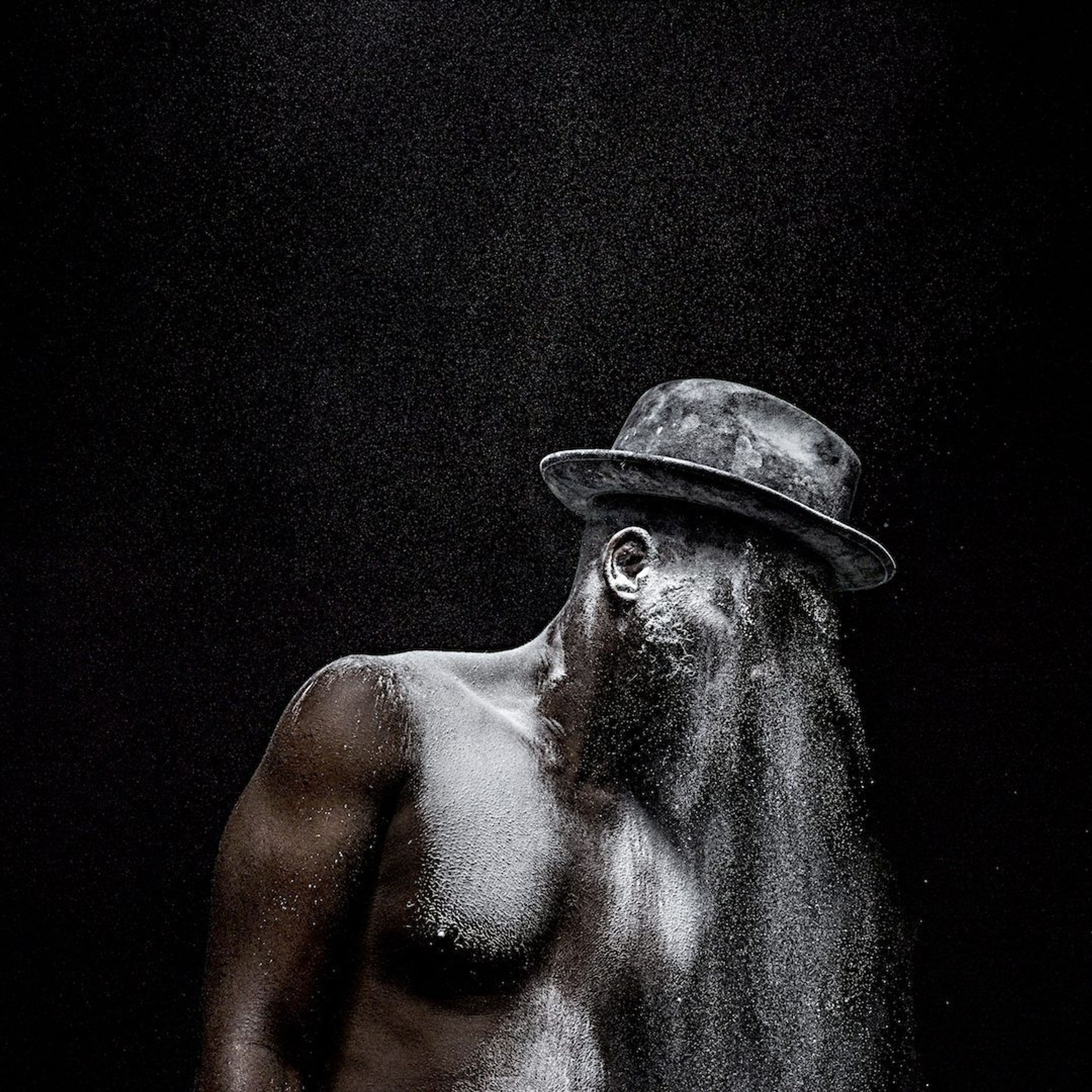 Mohau Modisakeng Untitled (Metamorphosis 3), 2015 inkjet print on Epson UltraSmooth. Copyright the artist, courtesy Tyburn Gallery 