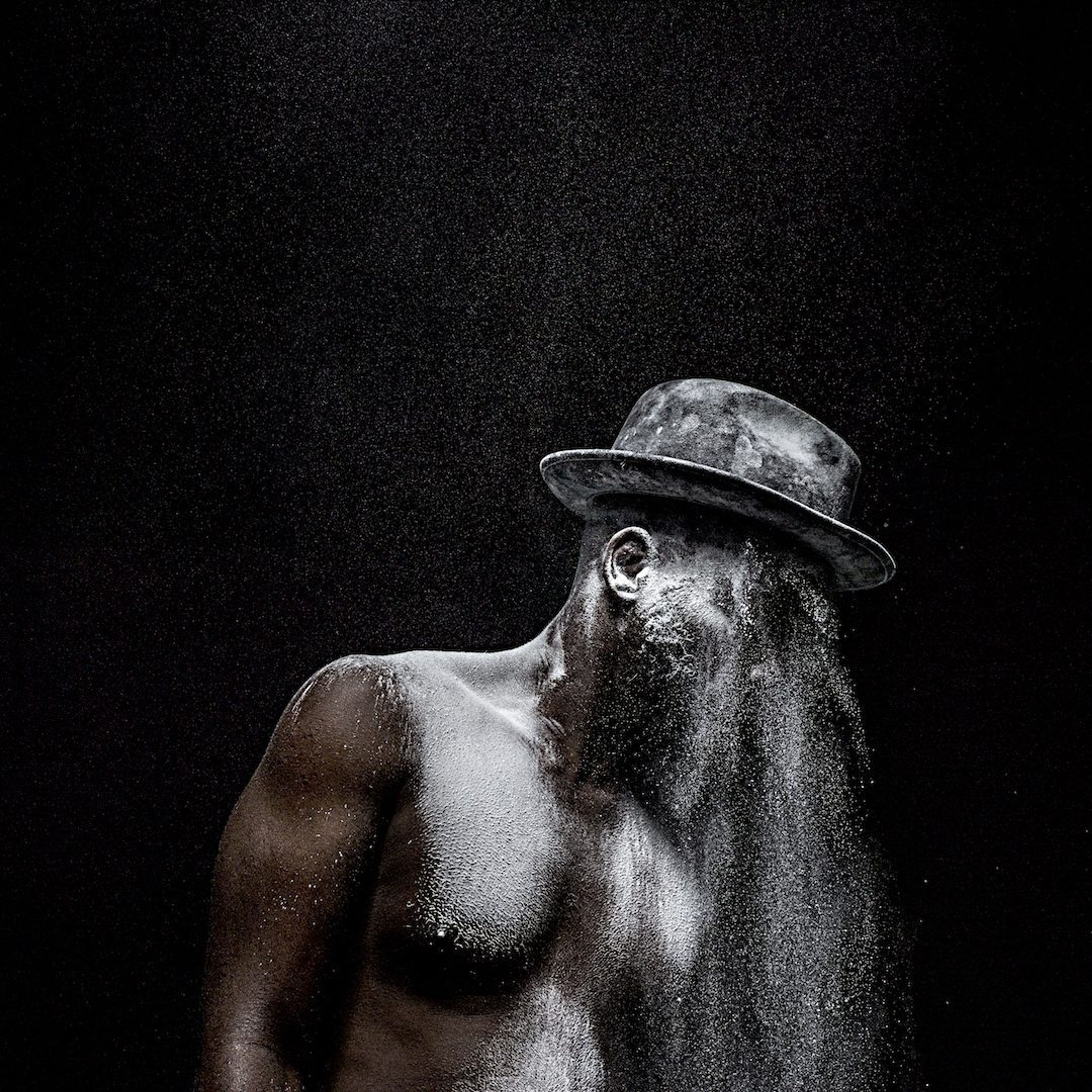 Mohau Modisakeng Untitled (Metamorphosis 3), 2015 inkjet print on Epson UltraSmooth. Copyright the artist, courtesy Tyburn Gallery 